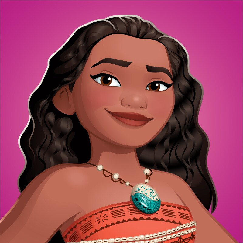 Moana illustration; presenter placeholder